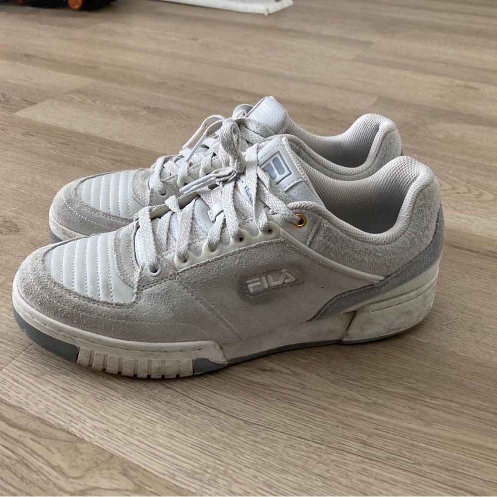 Fila Targa NT Men's White and Gray Sneakers